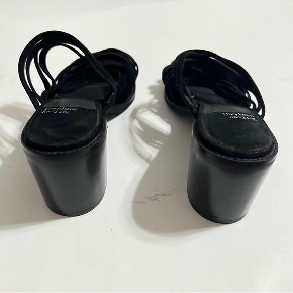 JEFFREY CAMPBELL Intertwine Slide Sandal - Black Suede - Picture 9 of 10